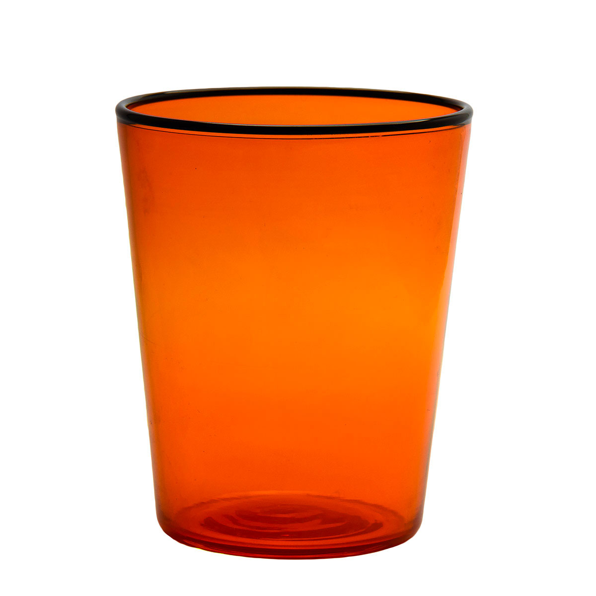 mascia-bicchiere-arancio-vetro-di-murano-giberto